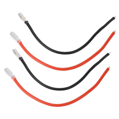 RC Motor Wire, 16AWG Silicone Cable with Banana Plugs, High Current Handling for RC and Vehicles