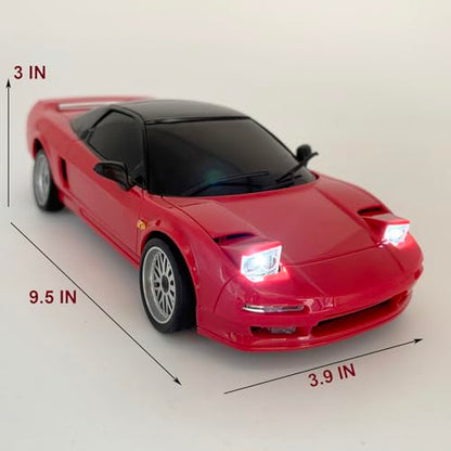 WPLDEWAN LDRC Drift Car RWD 1/18 Scale RC Drift Car with Gyro | Racing Remote Control Car for Adult Hobby Drifting Toy Full Proportional ESP Gyroscope Metal Drive Shaft LD1803
