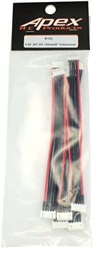 JST-XH 4S 6" / 150mm Balance Plug Extension Lead - 5 Pack #1092