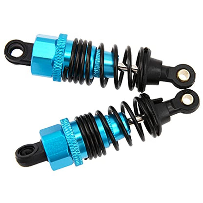 ShareGoo 4Pack Adjustable Shock Absorber Damper 68mm 102004 Compatible with HPI HSP Traxxas Losi Axial Tamiya Lightning EP 1/10 On-Road RC Drift Car (Blue) - color: Blue