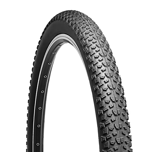 Hycline Mountain Bike Tire: 20/24/26/27.5-inch Folding Replacement High-Performance Wear-Resistant Bicycle Tires for MTB Off-Road Bike - size: 27.5x2.125 30TPI, style: Qty 1 Tire