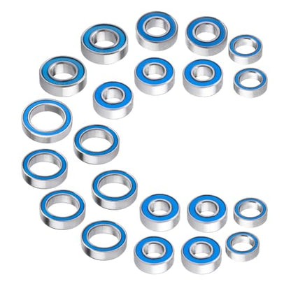 21Pcs Ball Bearings Kit for Traxxas Slash Stampede Rustler Hoss 4x4 VXL 1/10 Short Course Truck Upgrade Parts