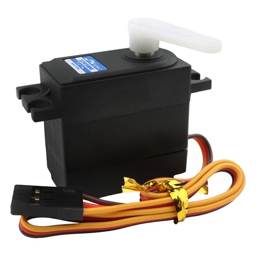 14701B Upgrade 4.6KG Metal Gear High Digital Steering Servo Spare Parts Accessories for 1/14 Scale H14BM 14210 14209 JC14EP HP141 HP141S RC Cars Trucks - color: 4.6kg