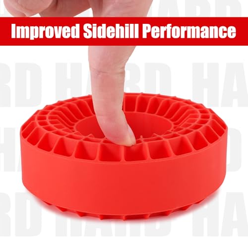 INJORA Silicone Rubber Insert for 118-122mm 4.75" OD 1.9" Tire, Red - color: Red