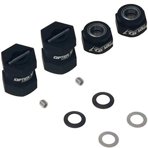 Aluminum 12mm Tire HEX Adapter Locking Hub for 1/10 Tamiya Grasshopper/Hornet/Frog/Wild One/Grasshopper 2 RC Car Parts