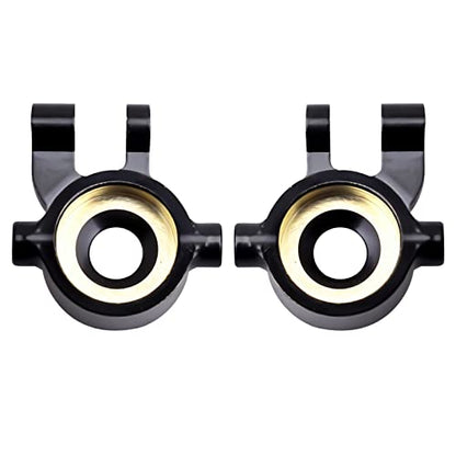HobbyPark Steering Knuckles for TRX4M TRX4MT Brass Steering Blocks Upgrades Parts 1/18 RC Crawler Car Replacement of 9737
