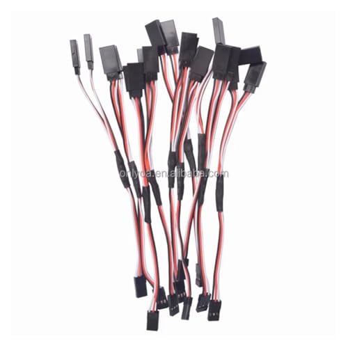100mm 10cm 22awg Silicone Wire JR Servo Y Split Wire Rc Extensions Cable Lead For Rc Car Truck Tracked Vehicle Parts Upgrade Replacement Use RC Upgrade Parts