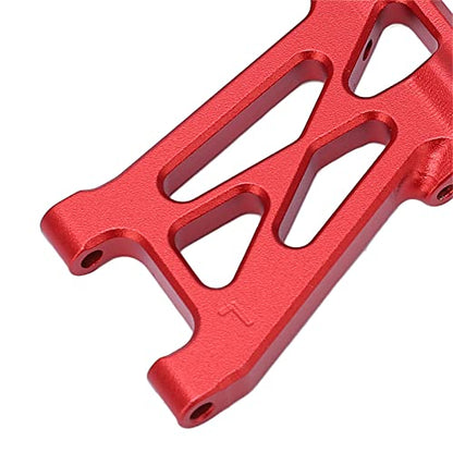 Oumefar Rear Suspension Arms RC Accessories, Aluminum Alloy Rear Swing Arms RC Rear Lower Swing Arm RC Car Upgrade Parts for LOSI 1/10 22S 2WD(Red)