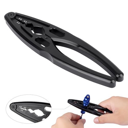Metal RC Shock Absorber Pliers Shocks Rod Ball Clamp Multi-Function RC Tool for 1/24 1/18 1/16 1/12 1/10 1/8 RC Car Crawler Truck Models