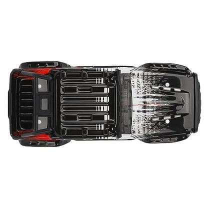 VBESTLIFE 1 16 Scale RC Car Body Shell for SCY 16103PRO Customizable PVC Body Cover with Vibrant Graphics Replacement Shell for RC Car Upgrades - color: Red