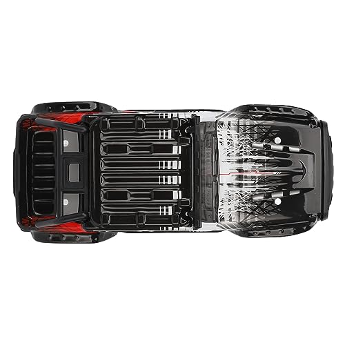 VBESTLIFE 1 16 Scale RC Car Body Shell for SCY 16103PRO Customizable PVC Body Cover with Vibrant Graphics Replacement Shell for RC Car Upgrades - color: Red