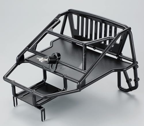 Hard Plastic RC Crawler Body Cab & Back-Half Cage Body Car Shell for 1/10 RC Crawler TRX4 Axial SCX10 II 90046 TRX4 Redcat GEN8 (Cage)