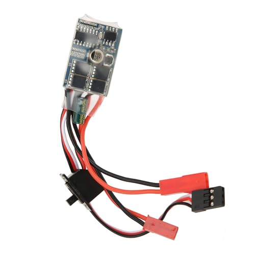30A Highprecision PCB Compact Two Way Brush RC ESC Speed Controller for 1/16 1/18 /24 Car Boat (with Brake)