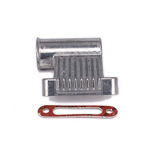 Replacement Part For Exhaust Manifold Joint + PAD For 1/10 RC Car 15 16 18 Nitro Engine Parts Hi Speed