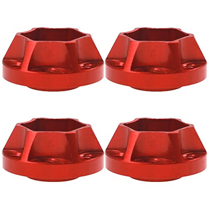 ShareGoo Aluminum 12mm Wheel Hex Hub Extension Adapter Compatible with 1.9 2.2inch Beadlock Wheel Rim Axial SCX10 TRX-4 Gen7 D90 1/10 RC Crawler Car (9mm) - size: 9mm