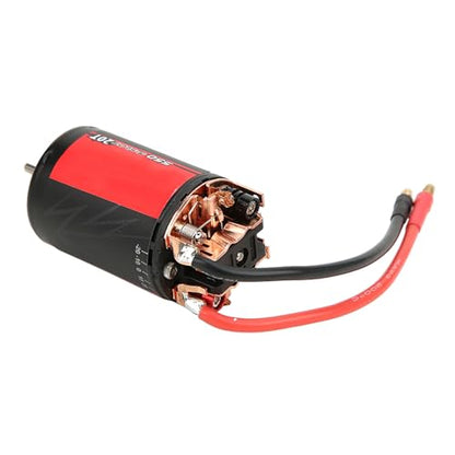 RC Crawler Brushed Motor, 8000 RPM, 5 Slot 550, Compatible with 1/10 RC Crawler, for Throttle Linear and Easy Installation