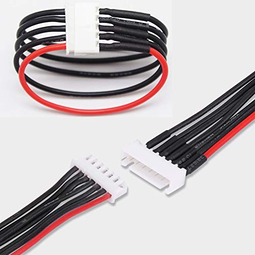 2S/3S/4S/5S/6S Battery Balance Plug Silicone Wire Extension JST XH Wire Balance s Extension Cable for li po Batteries Balance Charging, Balance Plug Extension Wire, Balance Plug Exten