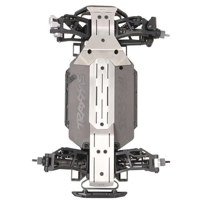 RC Chassis Armor Set for Traxxas Mini Maxx Stainless Steel Front Center Rear Chassis Armor Protection Plate Skid Plate Upgrade Parts