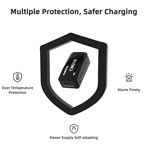 Radiolink CM210 15W 1.5A Faster 2S 7.4V LiPo Battery Balance Charger USB Type-C Connector for RC Airplane Transmitter Car Boat SCX24 SCX10 Gel Blaster Gun
