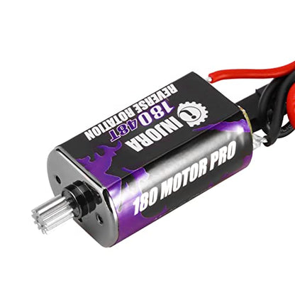 INJORA 180 PRO Brushed 48T Motor with Steel Pinion for 1/18 TRX4M