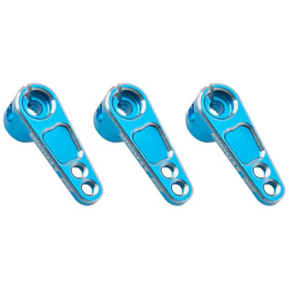 3Pcs Vgoohobby Metal 25T Servo Horn 25-Teeth Steering Arms for Standard Servo Motors Compatible with Traxxas Axial Tamiya HSP Redcat 1/8 1/10 RC Crawler Drift Racing Car