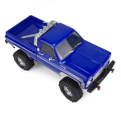 RCHUBAM Front Bumper with Trailer Hitch Hooks for 1/18 TRX4M K10 | Aluminum Alloy RC Upgrade Parts - style: Front Bumper