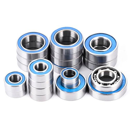 20Pcs Steel Rubber Sealed Bearings Kit for Tra-xxas Mini Maxx XRT | Slash 4X4 Short Course 1/16 RC Car Upgrade
