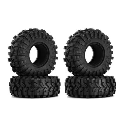 INJORA 1.55" 95*34.5mm King Trekker Tires for Axial AX90069 UTB18 MST JIMNY
