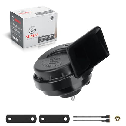 SEINECA Car Horn Loud Waterproof High-Tone 520HZ Universal for Motorcycle Any 12V Vehicle.