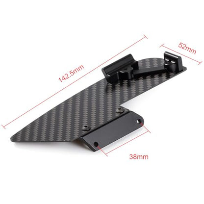 Carbon Fiber Boat Sliders Standard Sliders ESC Tray for RC Crawler 1/10 LCG Chassis Rails Power Wagon Cab Gspeed V3 V4 FS G-Shot (Boat Sliders B)