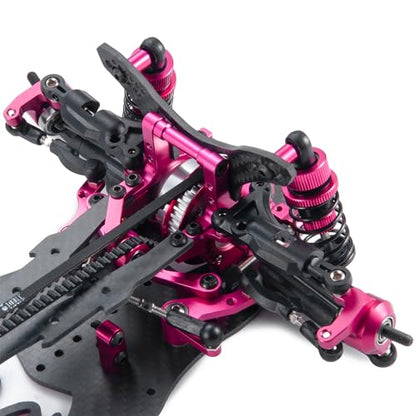1/10 Alloy & Carbon AWD 4WD Drift Racing Car Frame Body Kit | For Sakura D4, RC Road Drift Car, Upgrade Parts
