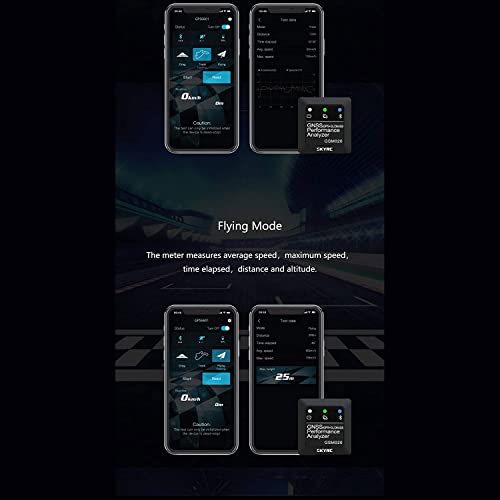 SKYRC GNSS Performance Analyzer RC GPS+GLONASS Speedometer, Bluetooth Enabled Race Data Logger and Speed Tracker for RC Cars and Planes. GSM020 SK-500023