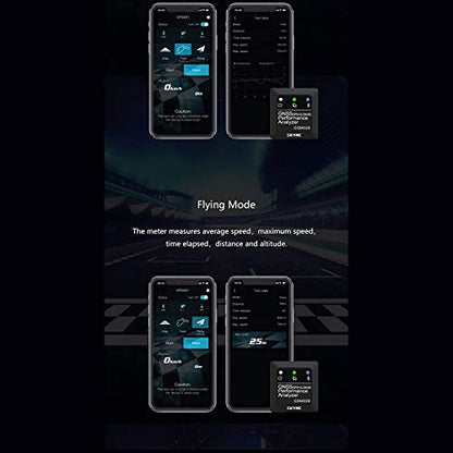 SKYRC GNSS Performance Analyzer RC GPS+GLONASS Speedometer, Bluetooth Enabled Race Data Logger and Speed Tracker for RC Cars and Planes. GSM020 SK-500023