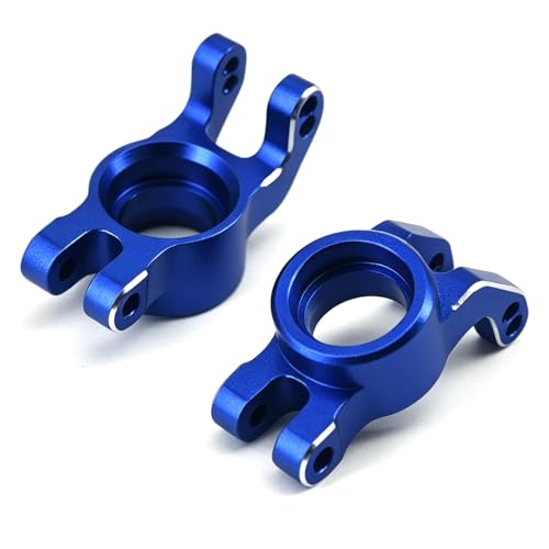 Aluminum Rear Hub Knuckle Arm for ARRMA Mini Kraton 1/16 RC Car, Upgrade Replacement Parts, (Blue Rear Hub/Knuckle Arm) - color: Blue Rear Hub/Knuckle Arm