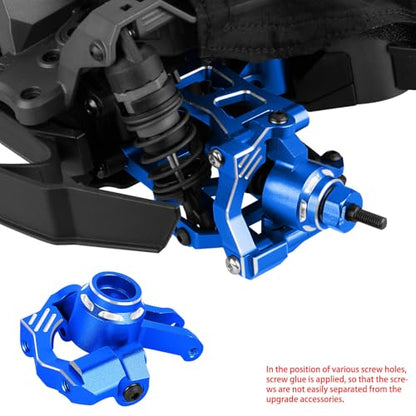 RC Upgrade Parts for Mini Rally VXL Ford RS200/Mini Slash 4X4,(108046-1)(108164-1),Drive Shaft CVD&Suspension Arms&Steering Block&Links&Steering Knuckle Kit&Dirt Resist Guard Cover,Navy Blue - color: Navy Blue(upgrade Parts)