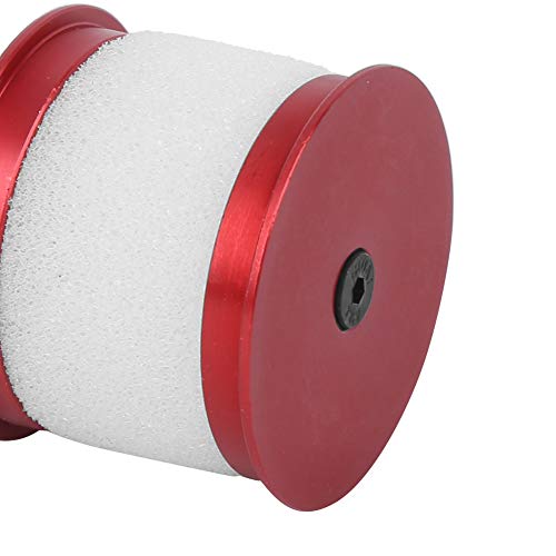 Universal RC Air Filter, Aluminum Alloy High Absorption Sponge for 1/10 Scale Nitro RC Cars Compatible with HSP 94188 94122 Red Black Silver Green