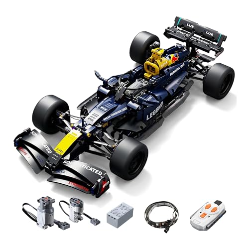 Track Racing rc car, Open Wheel rc car, 1:10 RC Car Kit with LEDs | track racing rc car with a large display-size build, RC power system, LED lights, and detailed suspension; built for solo.