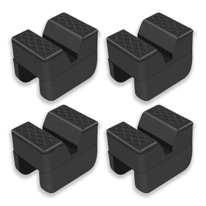 2 Ton Car Jack Stand Pads,Slotted Rubber Pinch Weld Jack Adapter for Protecting Chassis,Universal Car Accessories Cars Jack Pad for Most Truck,SUV,RV,Van (4PCS)