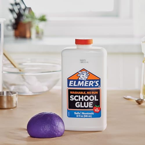 Elmer's Liquid School Glue, White, Washable, 32 Ounces - Great for Making Slime, Arts & Crafts, Back to School, #1 Teacher Brand - size: 1 Quart (32 oz)