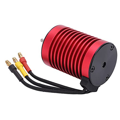F540 4370KV Brushless Motor with Copper Windings Sensorless RC Electric Compatible /10 Car Racing Truck