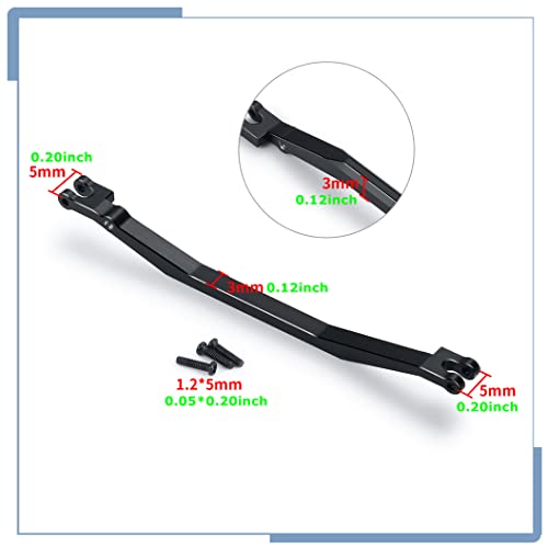 RC Steering Links Rod Tie Linkage Set | For Kyosho Mini Z 4x4 1/18 Scale Jimny 1/24 Scale Wrangler