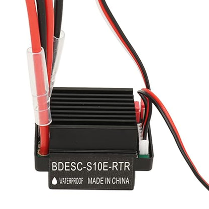 540 Brushed Motor 320A Brushed ESC Powerful High Torsion Motor ESC Combo Set with Two Way Bearing for Traxxas Hsp Redcat Tamiya Axial Hpi RC Cars Stainless Steel Copper 7.4V (40t) - size: 40t