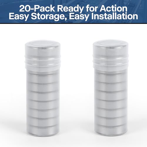 R4-2RS Bearing 1/4x5/8x.196, Rubber Sealed Steel 20-Pack