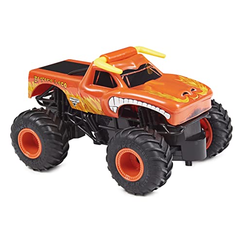 Monster Jam Official El Toro Loco Remote Control Monster Truck, 1:24 Scale, 2.4 GHz, for Ages 4 and up
