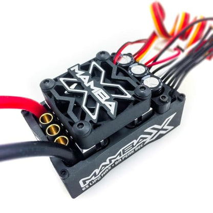 Castle Creations Mamba X SCT Brushless ESC / 1412-2100KV 5mm Sensored Motor Combo, CSE010015515, Black