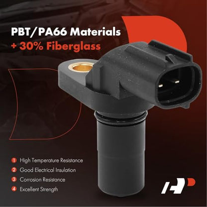 A-Premium Transmission Input/Output Vehicle Speed Sensor with 2 Pins | Compatible with Toyota Corolla, Tacoma, Tundra, 4Runner, Matrix, Sequoia, FJ Cruiser & Lexus IS250, GX460, GS300 & Scion xB