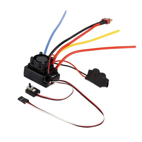 for 1/10 80A Brushless ESC Adjustable Sensored Sensorless Truck RC Car Upgrades Parts Model Accessory Modified Replacement RC Parts