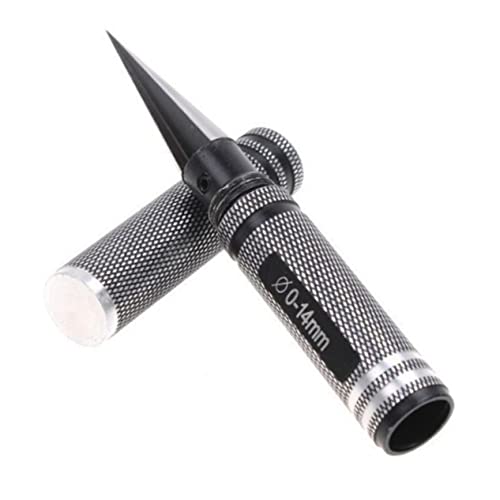 Aluminum Alloy Hole Opener Reamer Tool for Rc Models CNC Handle with Storage Design for Hobby Crafting and Model Building