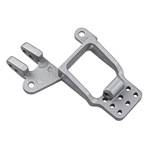 RC Shock Towers Mount Front & Rear Shock Tower Shock Absorbers Mount Bracket Compatible with Traxxas TRX-4 Bronco 1/10 RC Crawler Upgrade Parts (Silver) - size: Silver