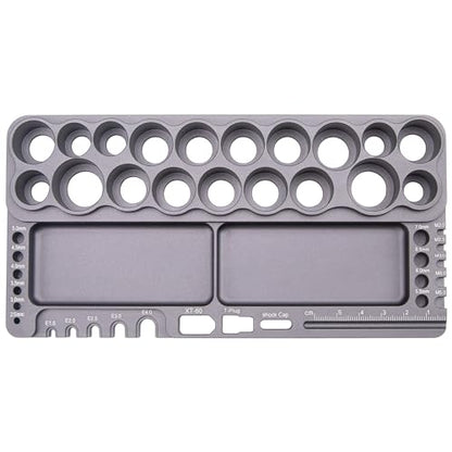 ShareGoo Alumium RC Car Tools Storage Rack Screwdriver Holder Organizers Stand Holder for RC Car Truck Quadcopters